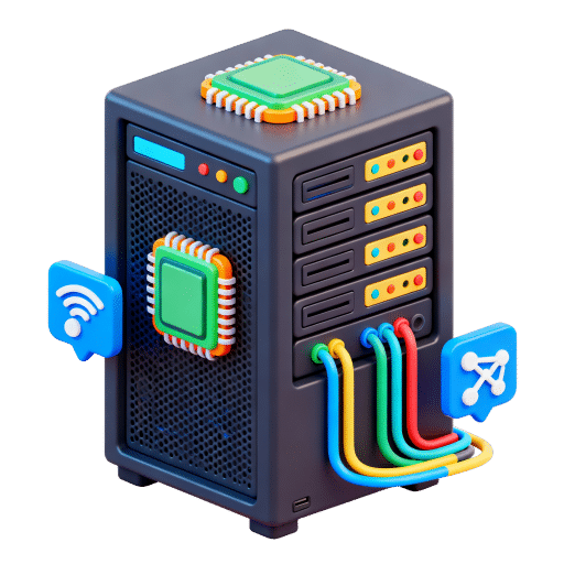 Leistungsstarke Server